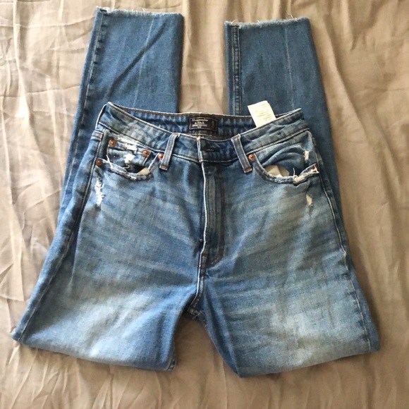 Abercrombie & Fitch Denim - Abercrombie high rise jeans